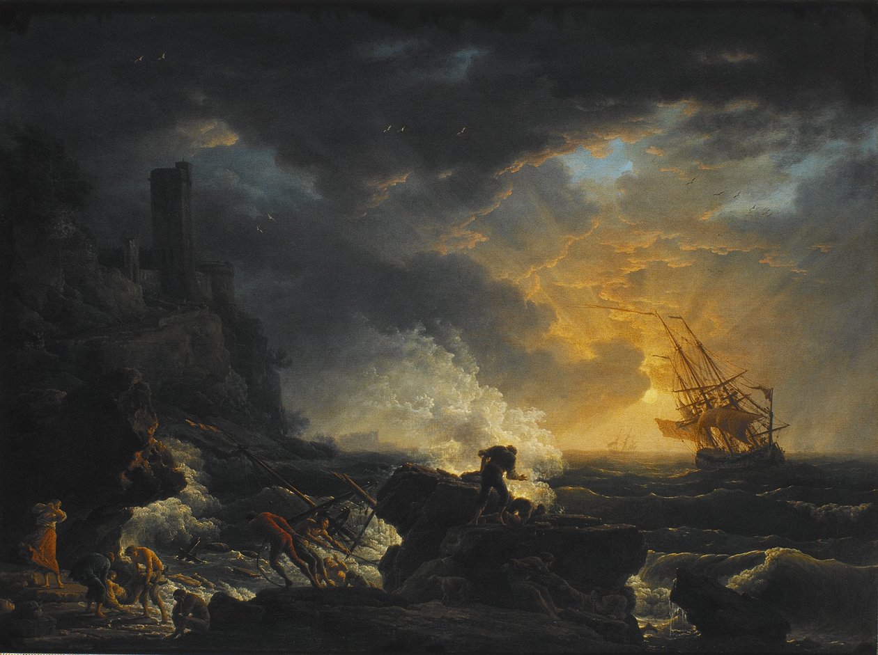 Shipwreck by Joseph Vernet