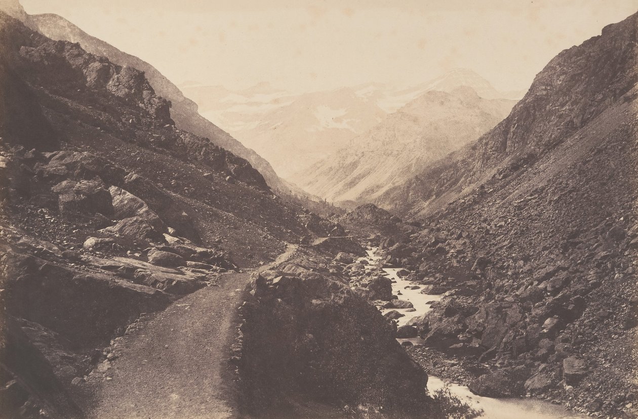 The Chaos on the Way to Gavarnie, St-Sauveur by Joseph Vigier