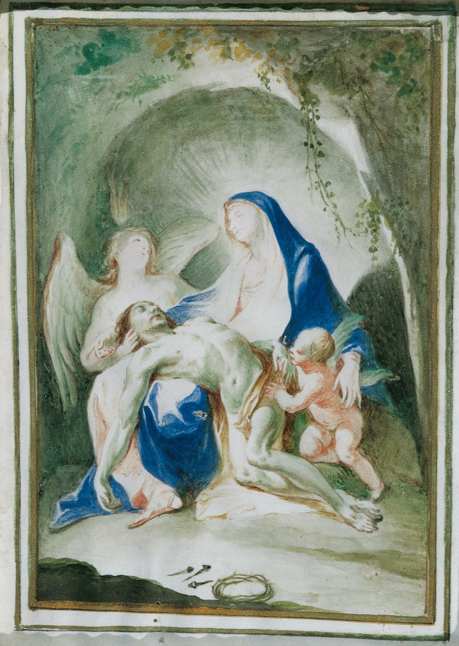 Mary with the Body of Christ by Joseph Winterhalder d. J.
