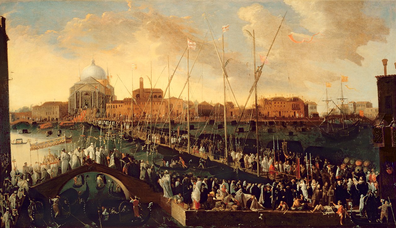 The Redentore Procession by Joseph Heintz der Jüngere