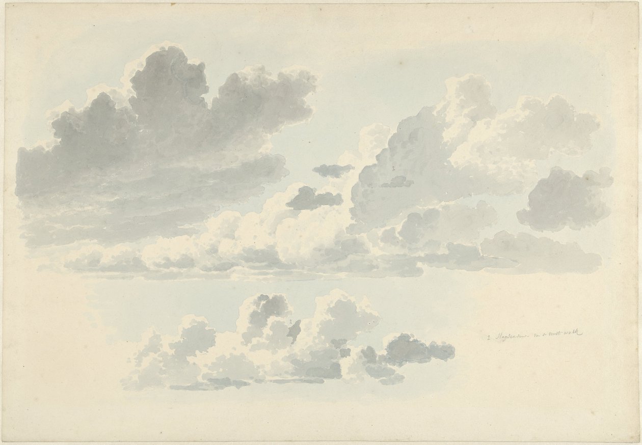 Cloud Studies by Josephus Augustus Knip