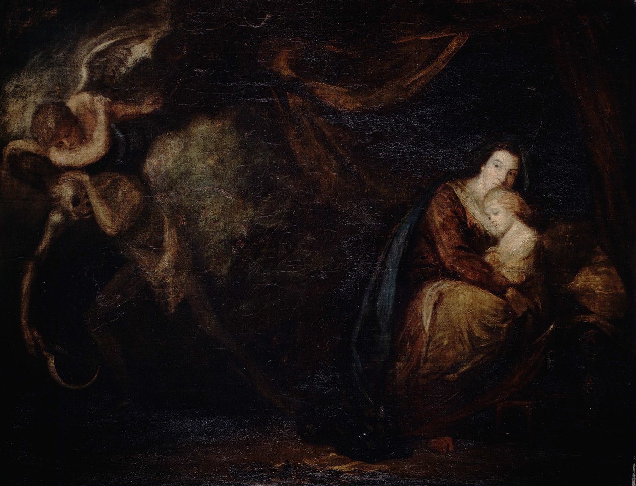 Recovery from Sickness, an Allegory by Joshua Reynolds