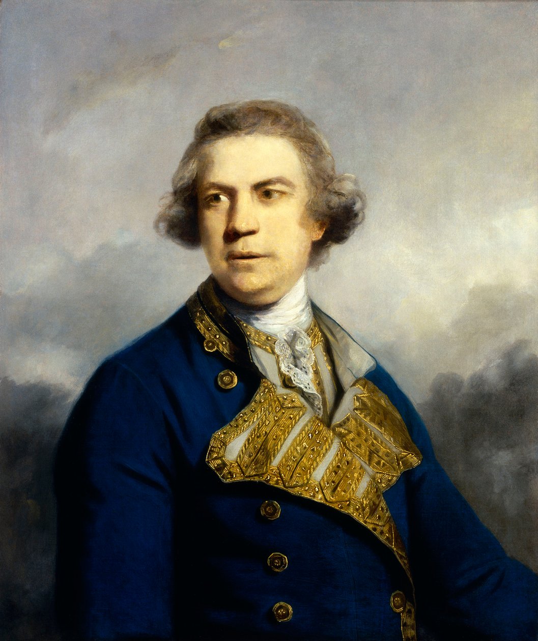 Admiral Augustus Keppel (1725-1786) by Joshua Reynolds