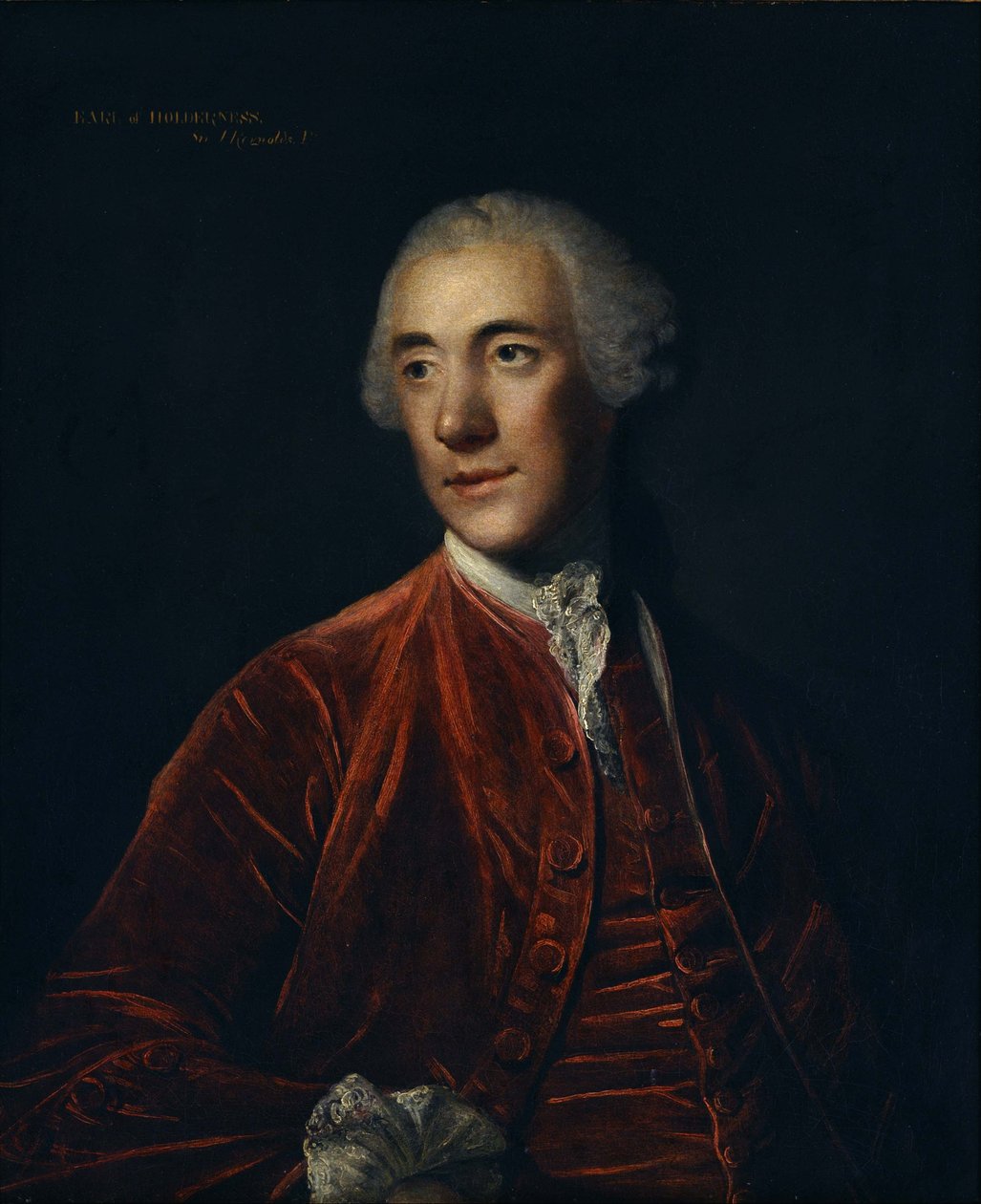 Robert d’Arcy, 4th Earl of Holderness by Joshua Reynolds