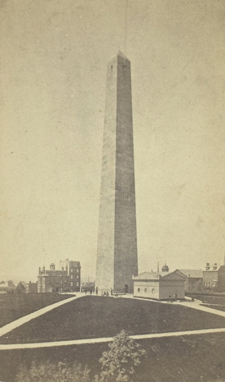 Bunker Hill Monument by Josiah Johnson Hawes