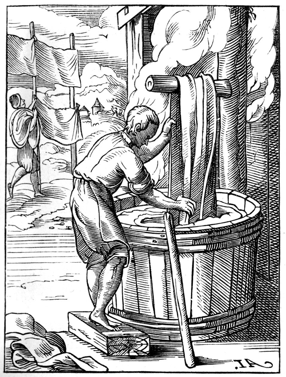 Dyer, 16th Century by Jost Amman