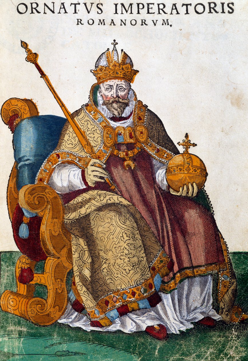 Emperor of Holy Roman Empire by Jost Amman
