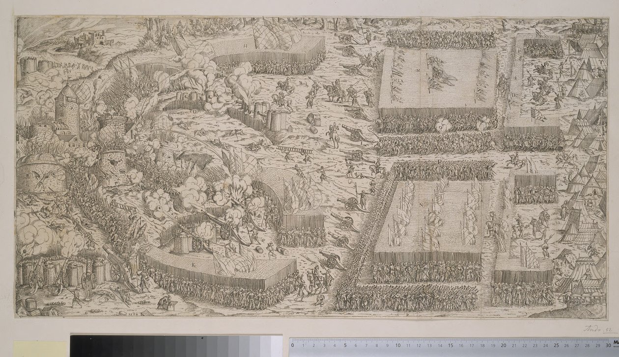 The Storming of a Besieged City by Jost Amman