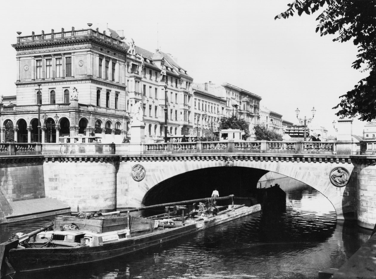 The Belle-Alliance Bridge, Berlin by Jousset