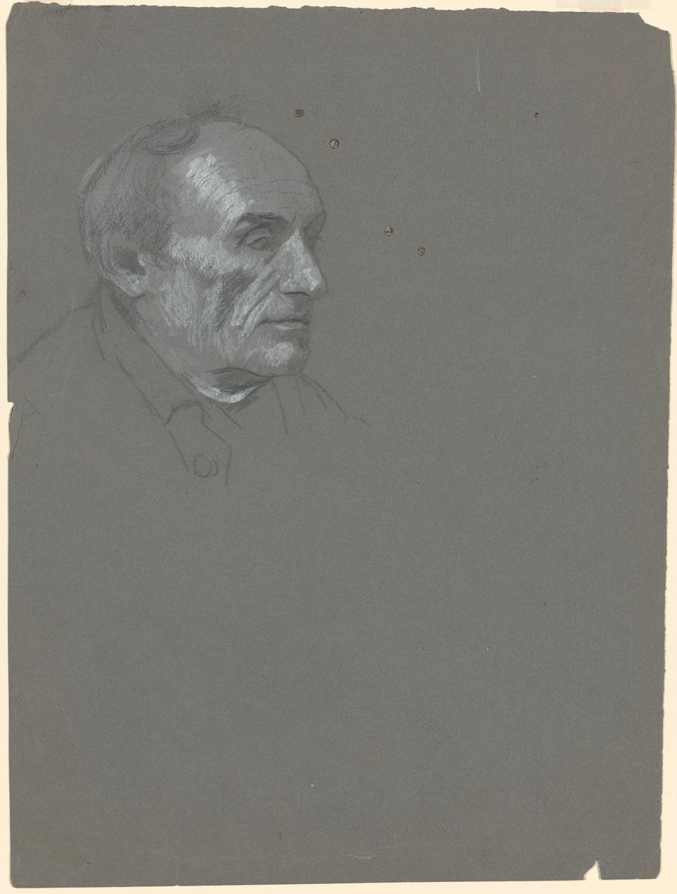 Head of a Man by Jr. Enoch Wood Perry