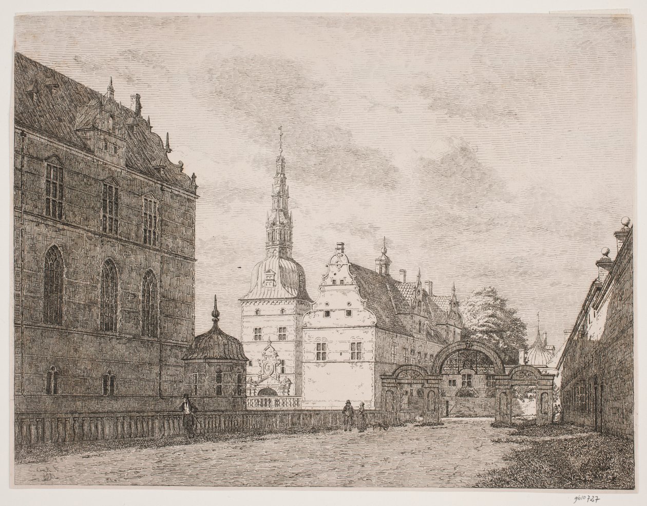 Carousel Yard at Frederiksborg by Jørgen Roed