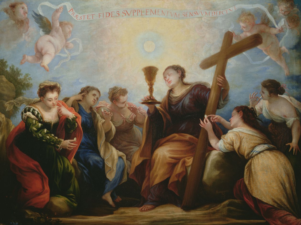 The Triumph of Faith over the Senses by Juan Antonio Escalante