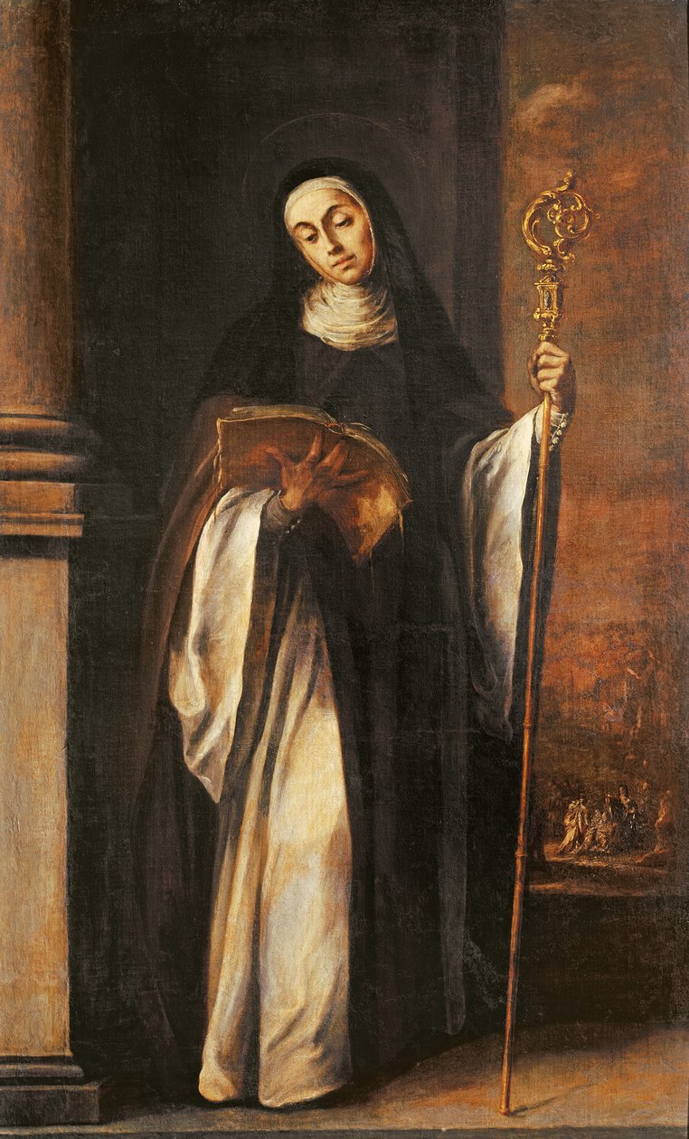 St. Paula or An Abbess by Juan de Valdes Leal