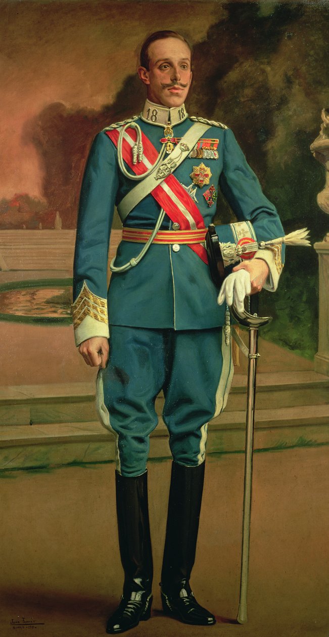 King Alfonso XIII by Juan Frances y Mexia