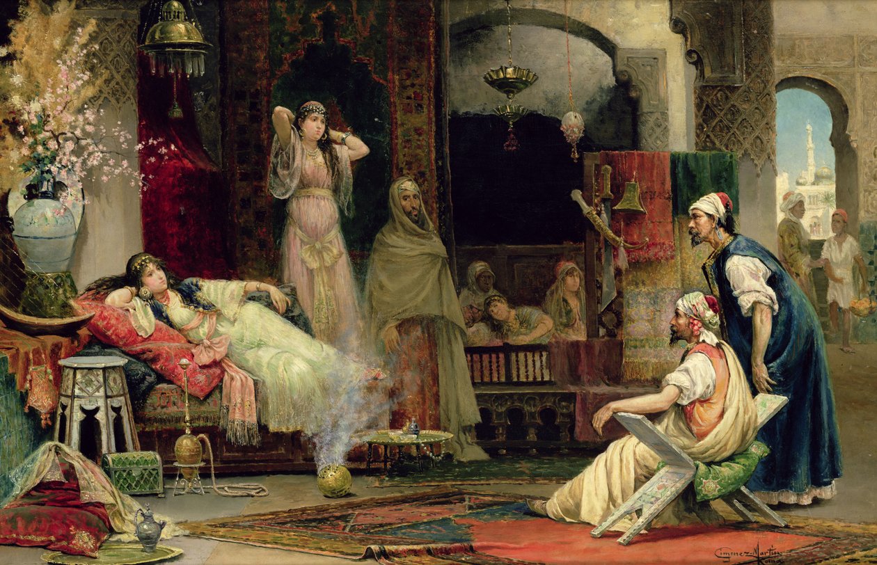 The Harem by Juan Gimenez y Martin