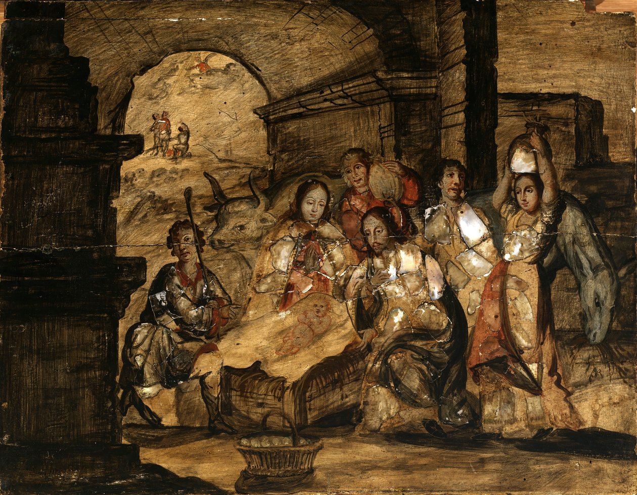 The Nativity by Juan González