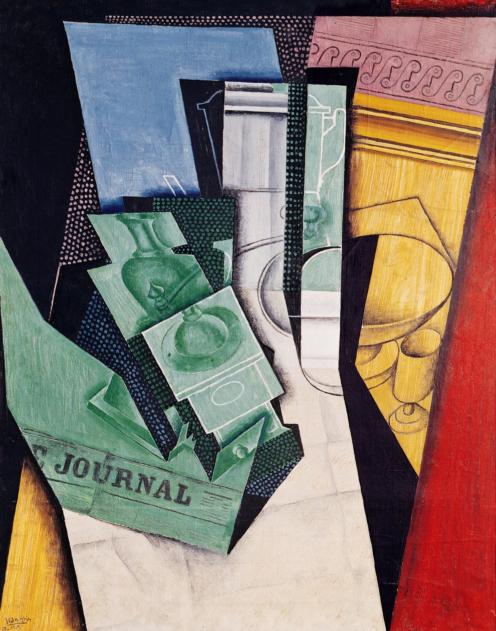 Breakfast by Juan Gris