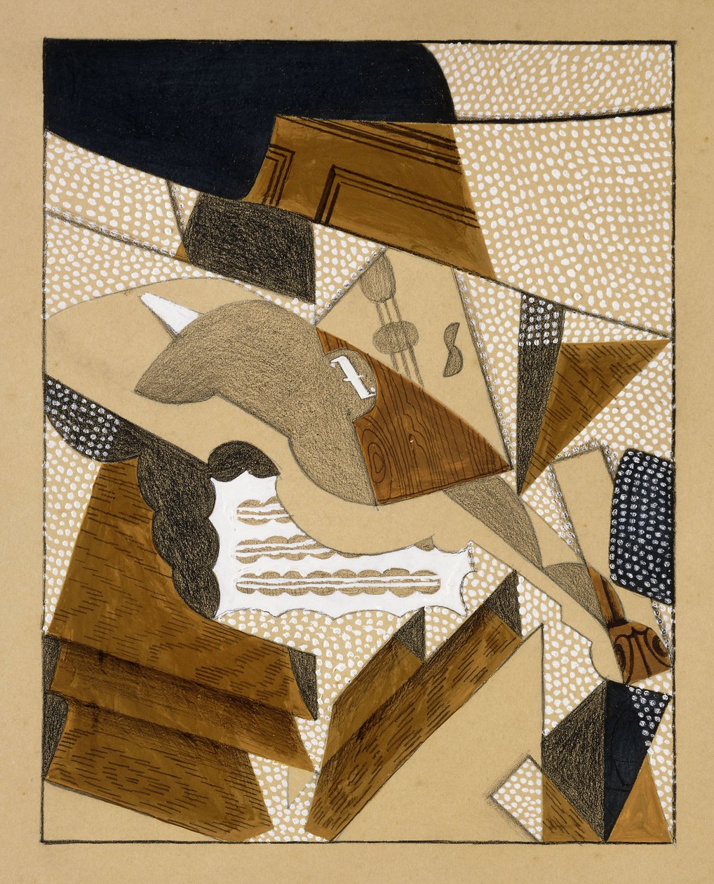 The Violin by Juan Gris