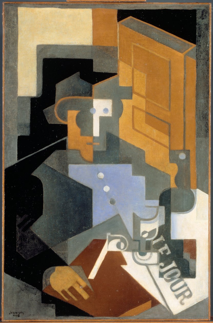 Man from Touraine by Juan Gris