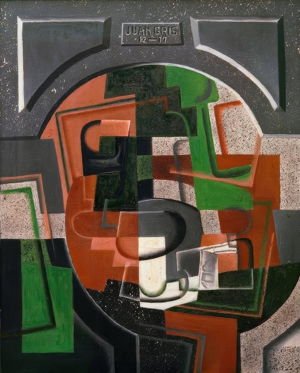 Still Life with Plate by Juan Gris