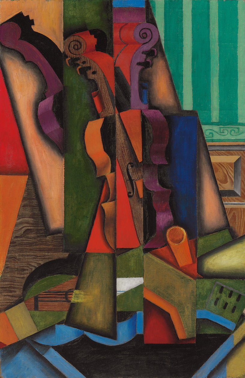 Violin and Guitar by Juan Gris