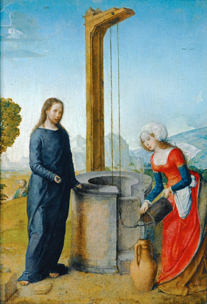 Christ and the Samaritan Woman by Juan de Flandes