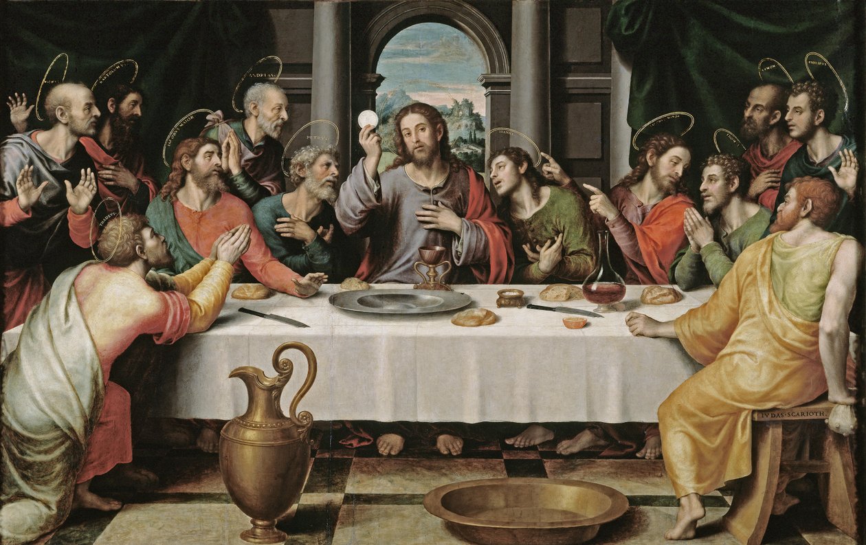 The Last Supper by Juan de Juanes