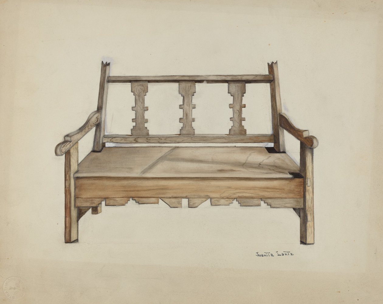 Bench by Juanita Lantz
