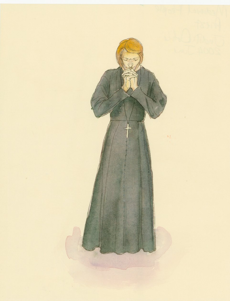 A Medieval Priest by Judith Dobie