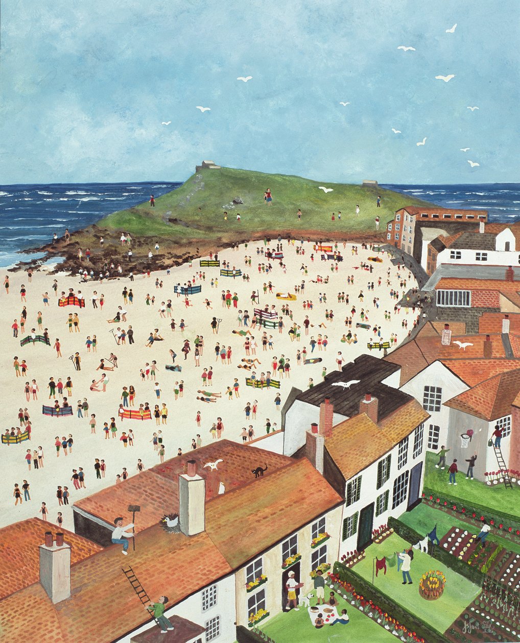 View from the Tate Gallery St. Ives by Judy Joel