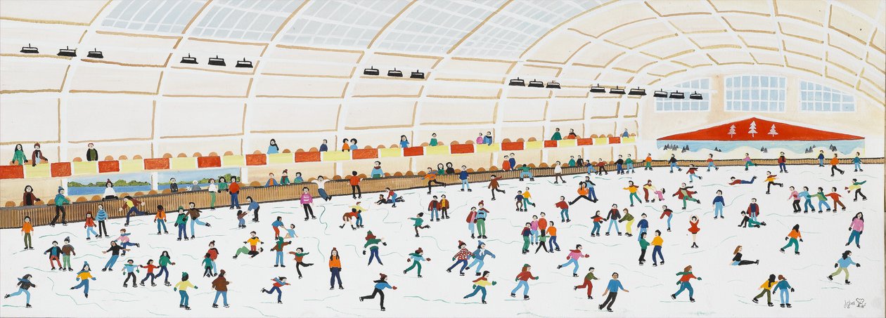 Skating at Richmond by Judy Joel