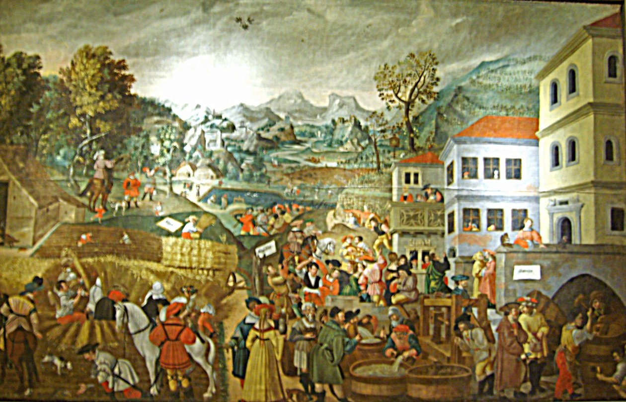 Augsburg: July-August-September by Jörg Breu the Elder