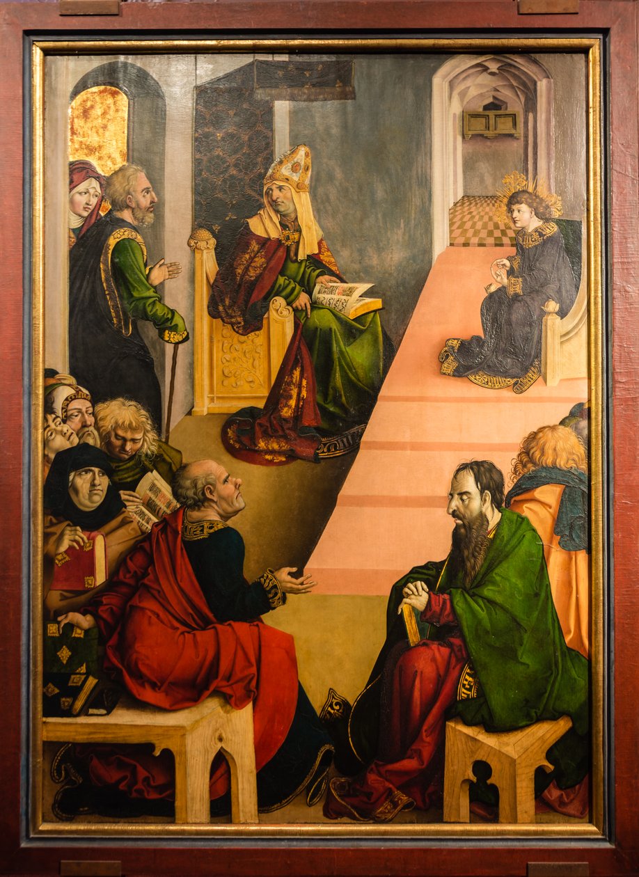 Jesus among the Doctors by Jörg Breu the Elder