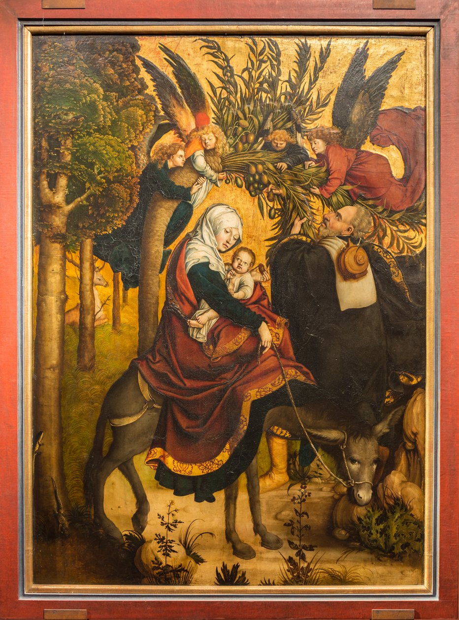 The Flight into Egypt by Jörg Breu the Elder