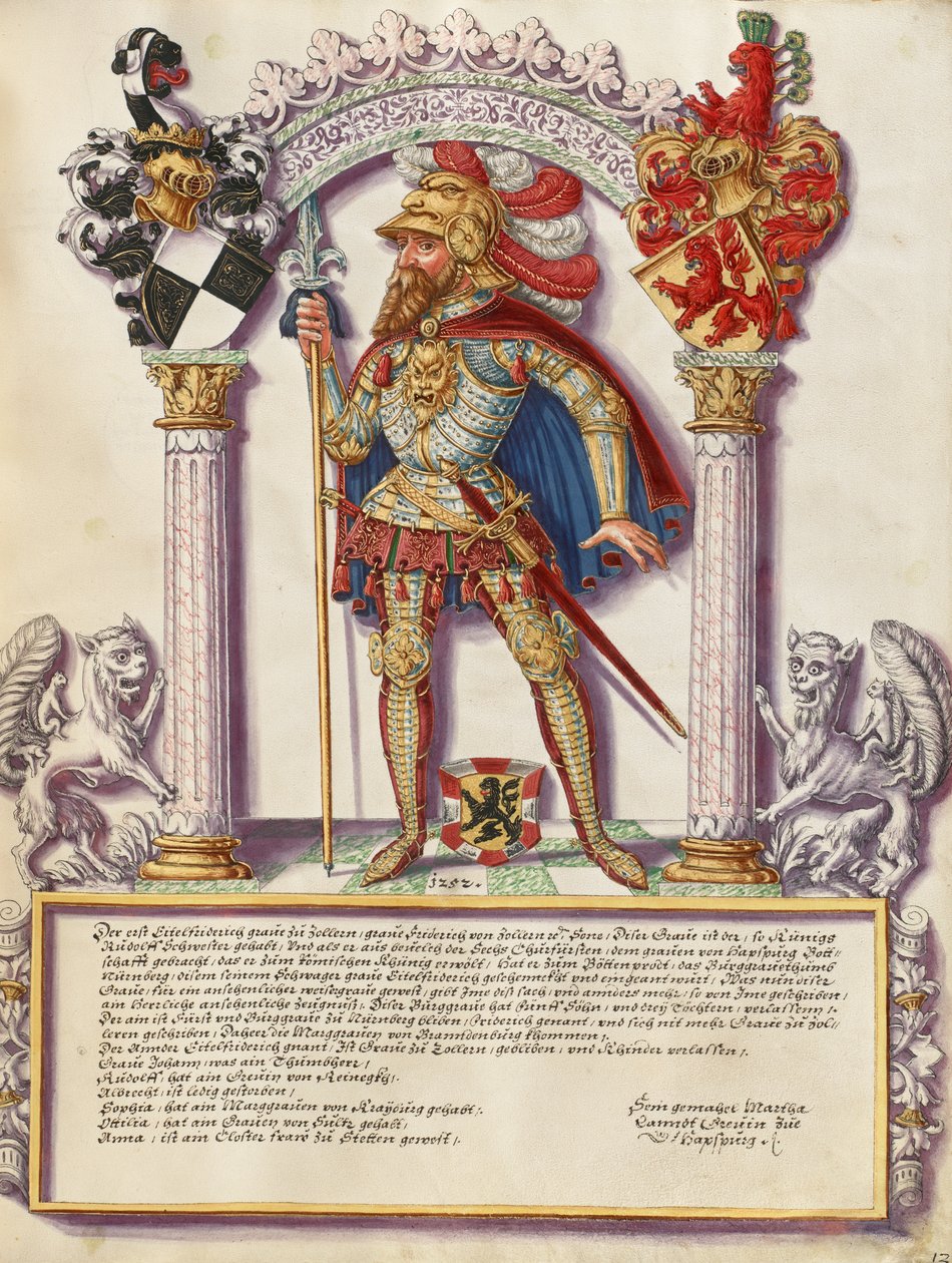 Eitelfriedrich I Hohenzollern by Jörg Ziegler