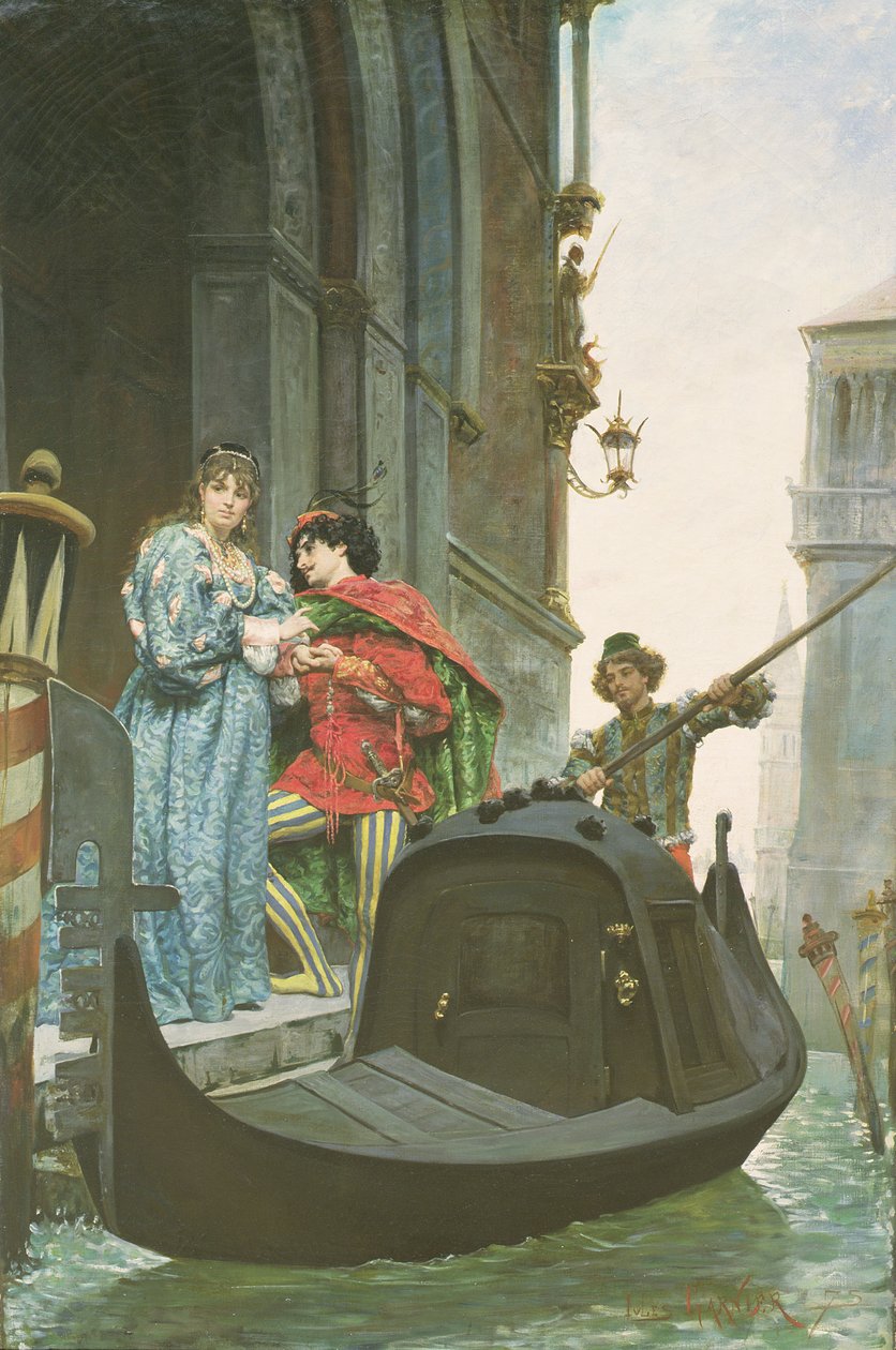 Evening in Venice, 1875 by Jules Arsene Garnier