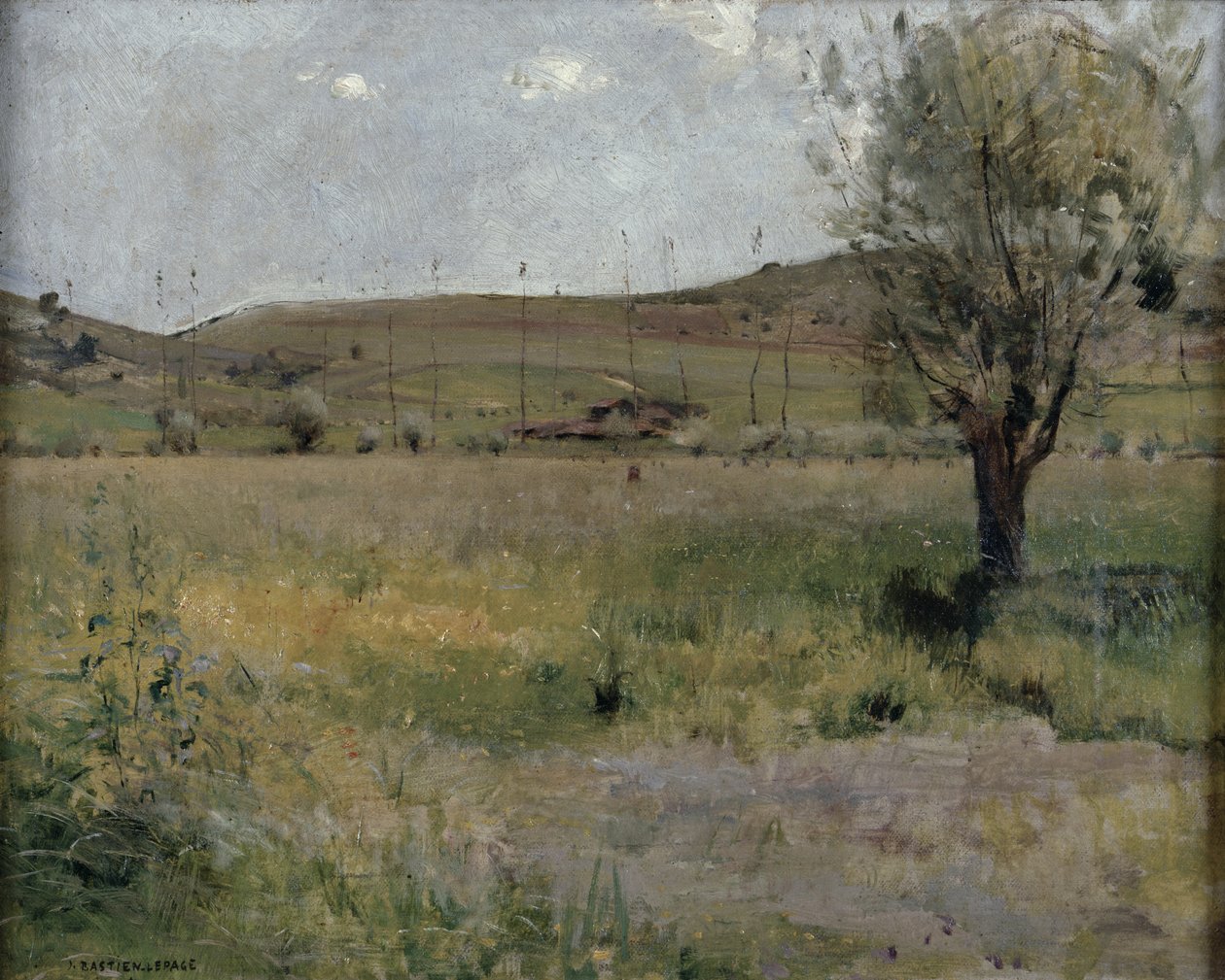 Summer Landscape by Jules Bastien Lepage