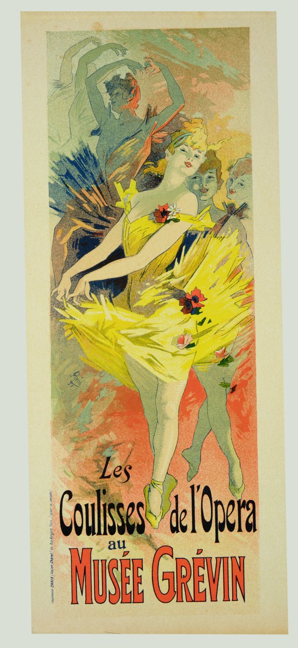 Reproduction of a Poster Advertising 