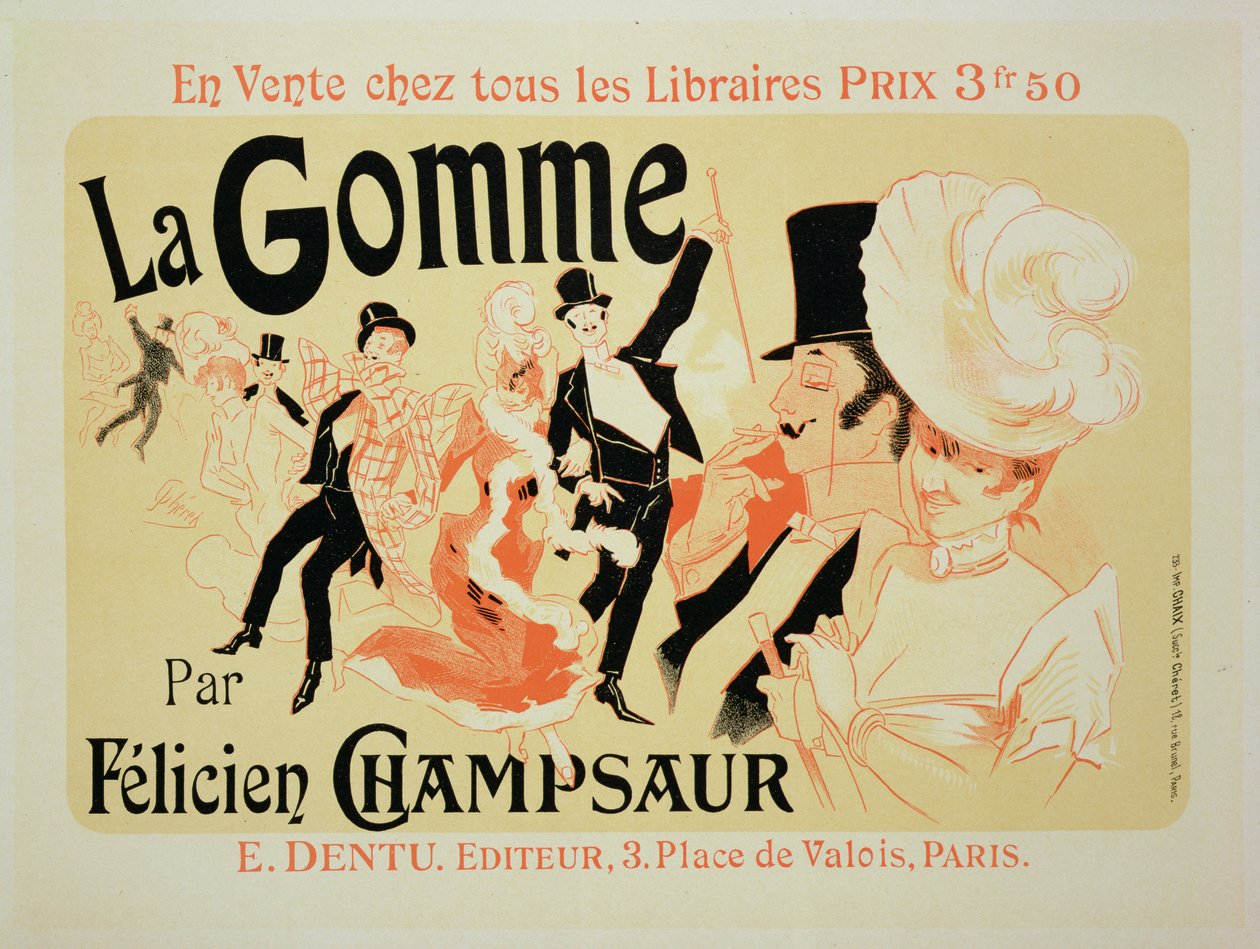 Reproduction of a poster advertising 