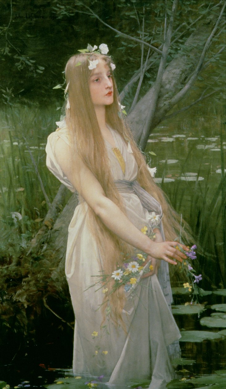 Ophelia by Jules Joseph Lefebvre