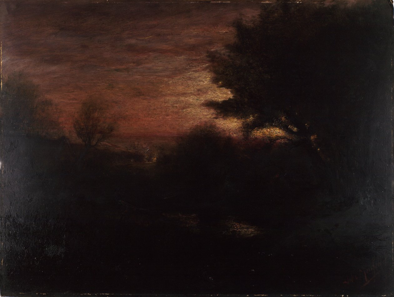 Evening landscape by Jules R. Mersfelder