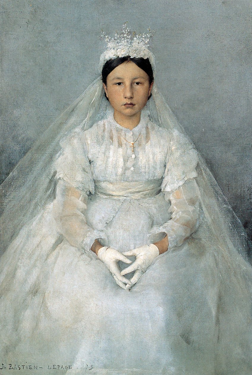 The Communicant by Jules Bastien Lepage