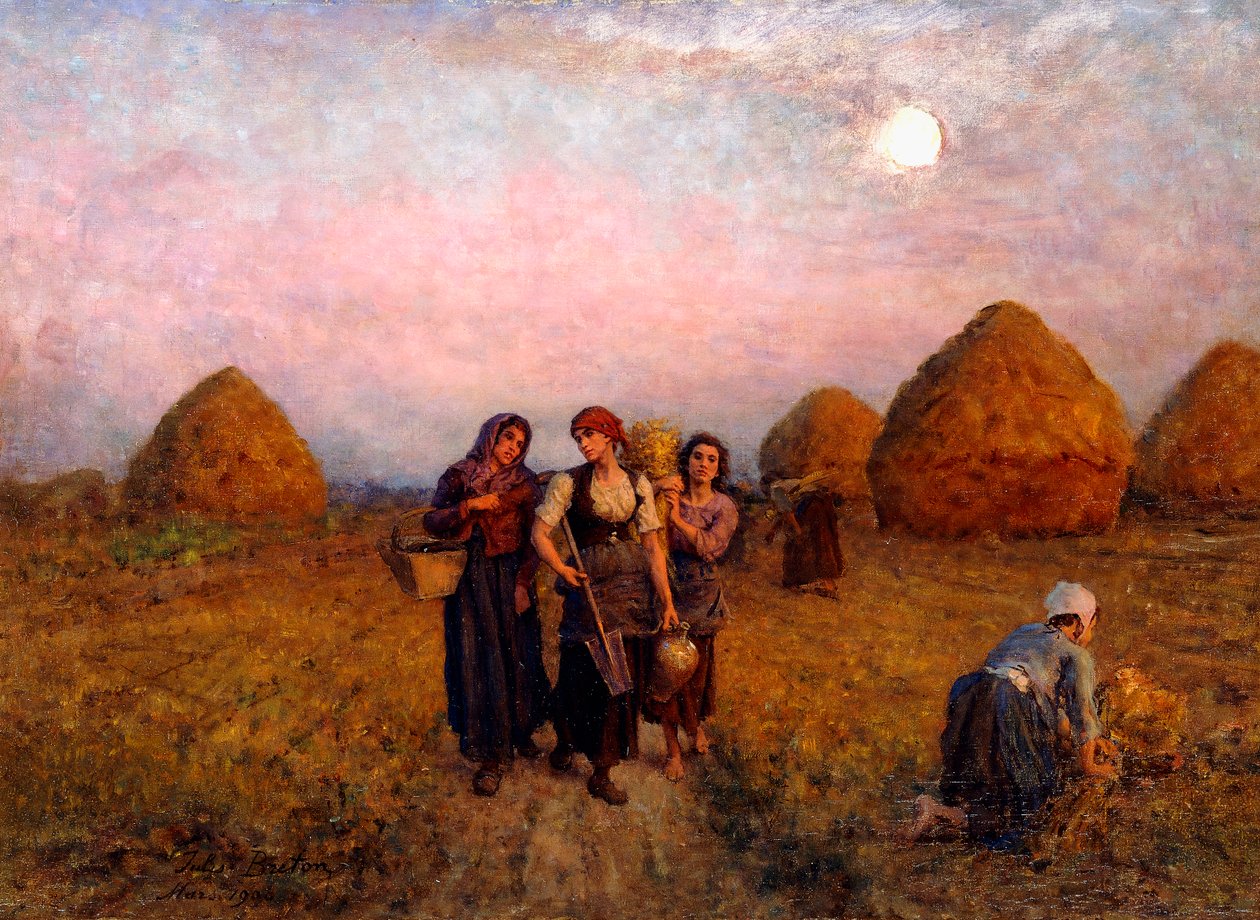Dawn Labour by Jules Breton