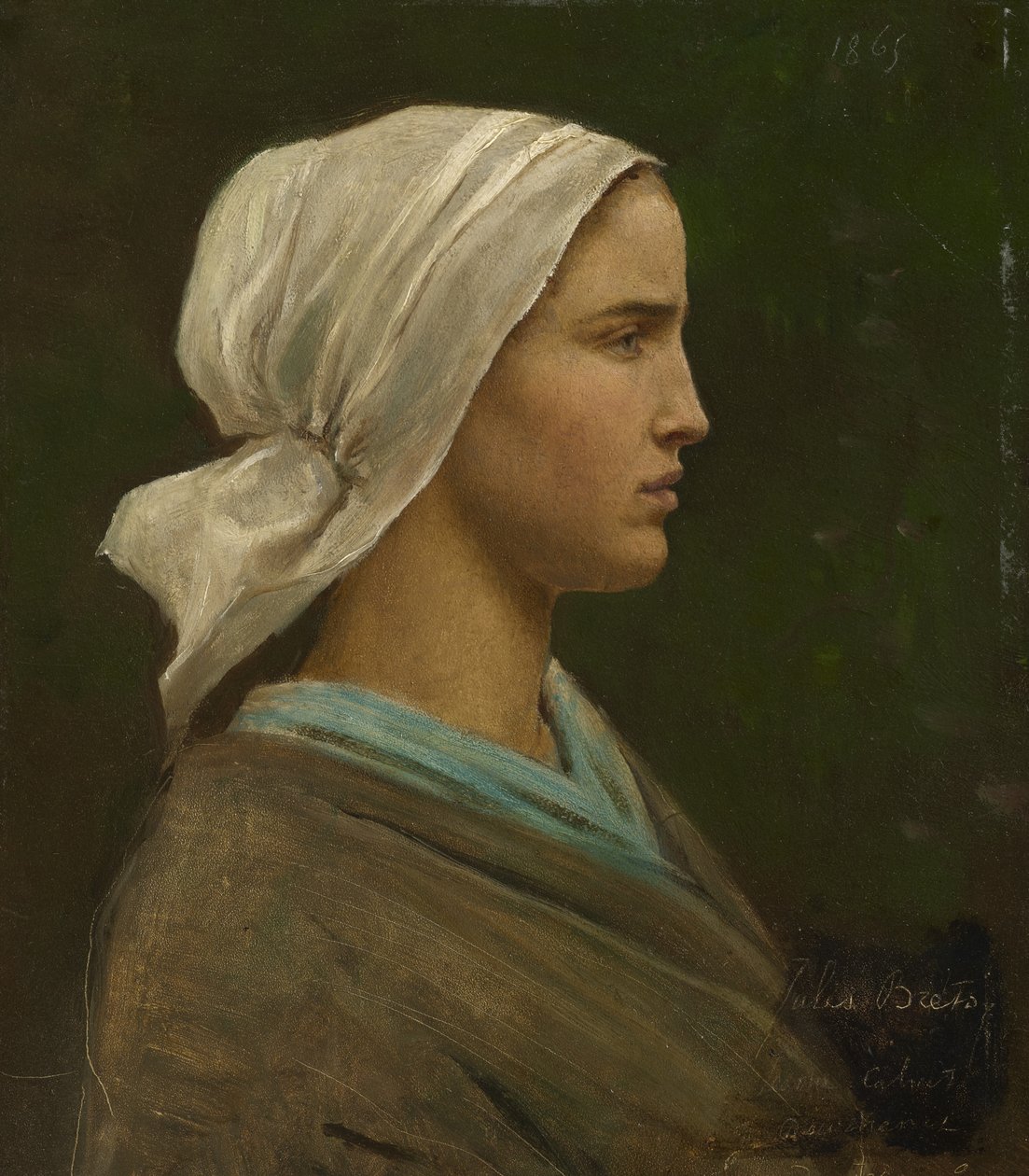 Jeanne Calvet by Jules Breton