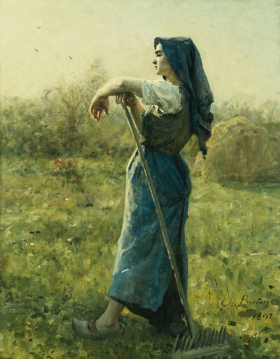 The Harvester by Jules Breton