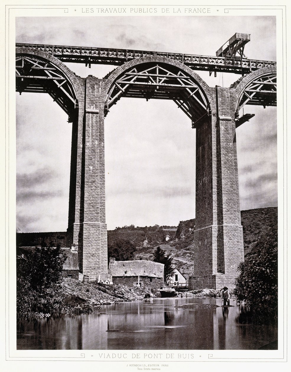 Viaduct de Pont de Buis by Jules Duclos