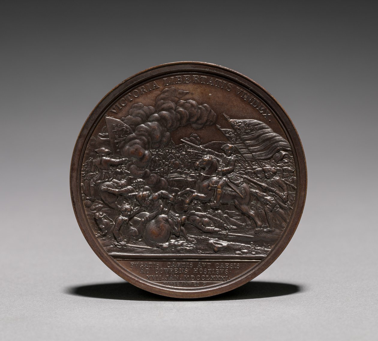Medal: Daniel Morgan Reverse by Jules Dupré