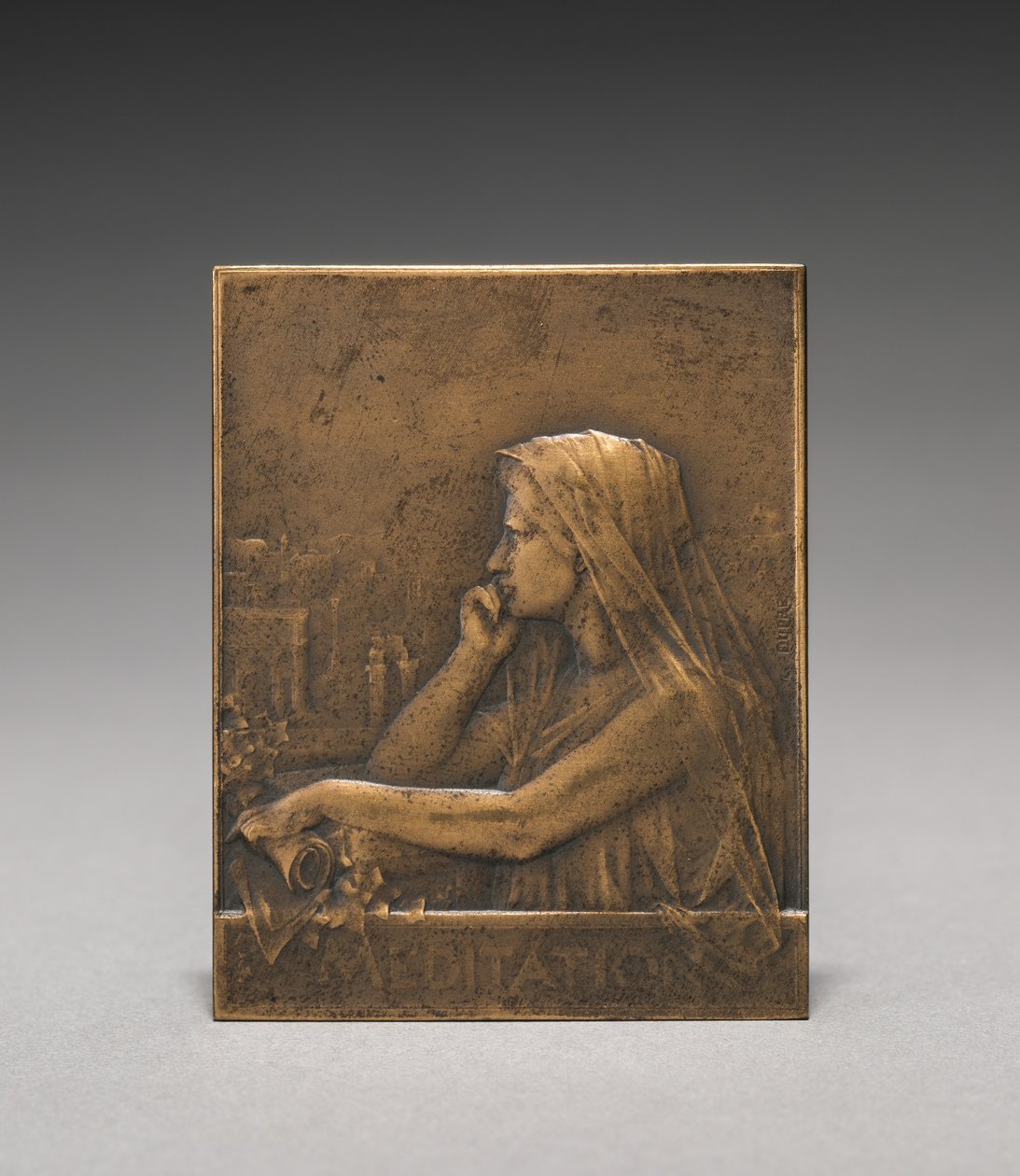 Medallion by Jules Dupré