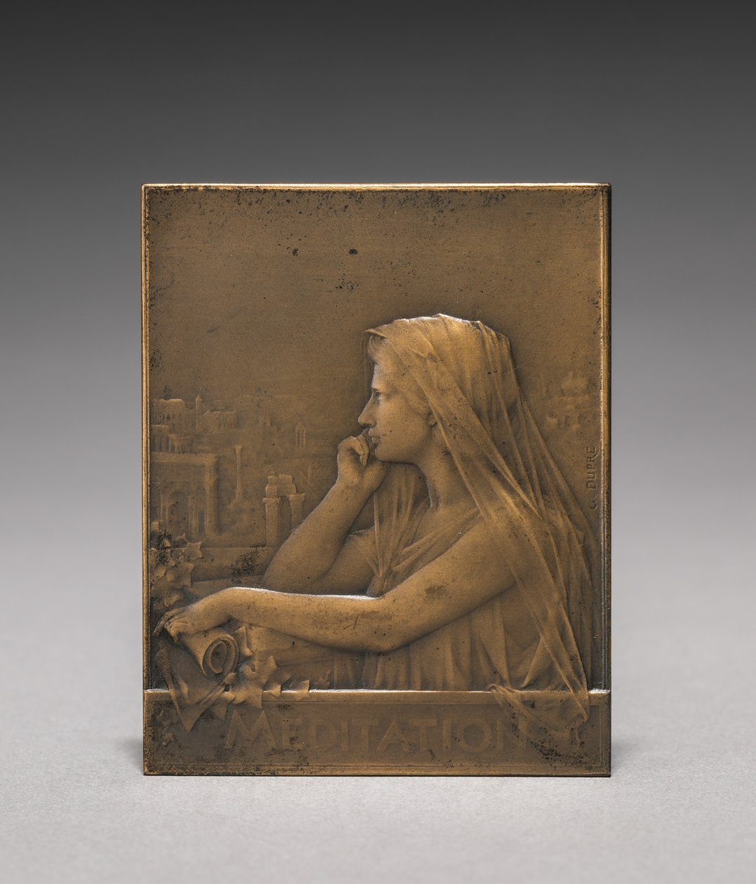 Medallion Obverse by Jules Dupré