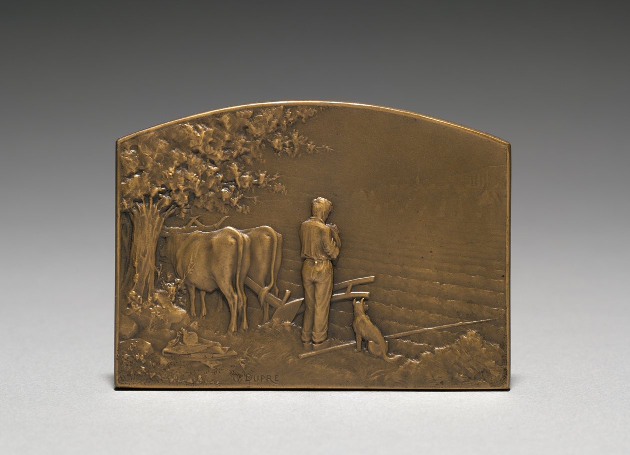 Medallion obverse by Jules Dupré